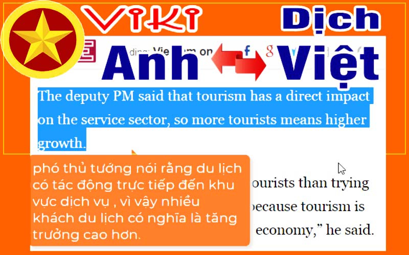 Phần mềm dịch tiếng Việt Viki Translator